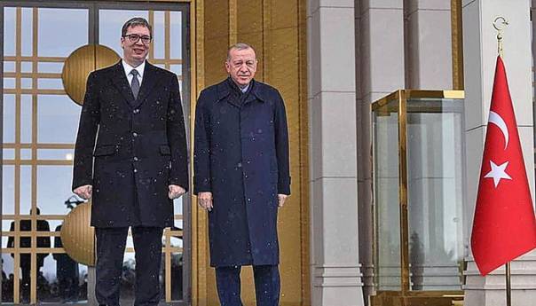 Vučić se u Ankari sastao s Erdoganom