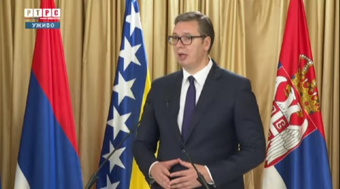 Vučić: Srbija će se suprotstaviti bilo kakvim sankcijama Dodiku
