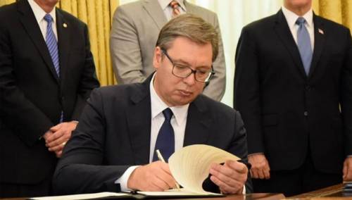 Vučić tvrdi da je potpisao sporazum sa SAD, a ne sa Kosovom