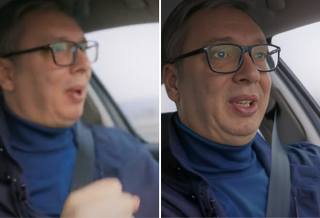 Vučić ubire simpatije Škodom starom 17 godina: Ide koliko hoćeš, bježim od osiguranja