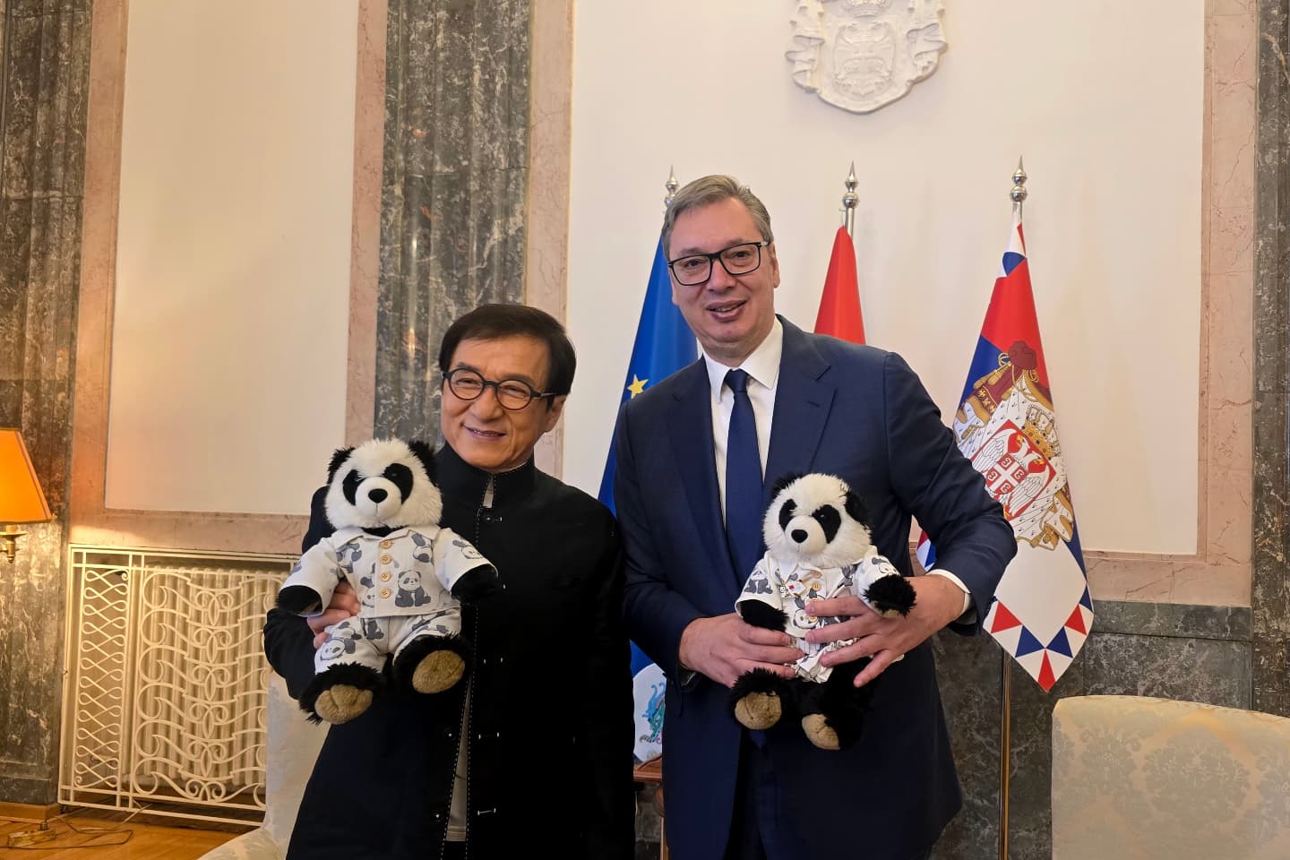 Vučić ugostio Jackie Chana: Beograd je postao novi dom za mnoge svjetske zvijezde