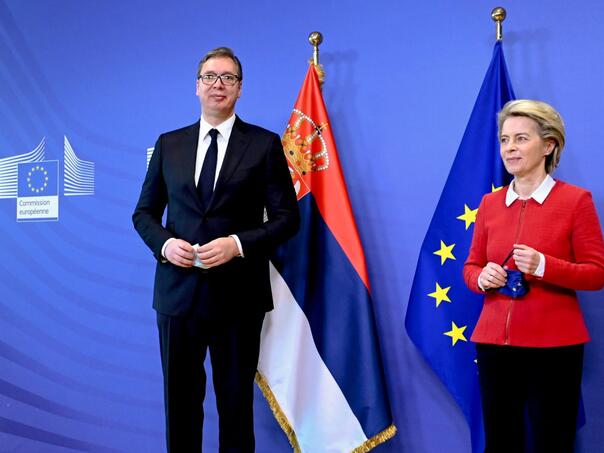 Vučić večeras s Leyen i Costom, u jeku protesta i krize u Srbiji
