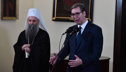 Vučić se zahvalio građanima RS i Dodiku za podršku