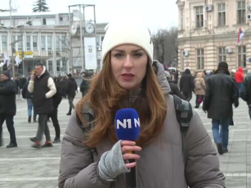 Vučićeve pristalice prijetile reporterki N1: 'Jedva čekaju da nas sve pobiju'