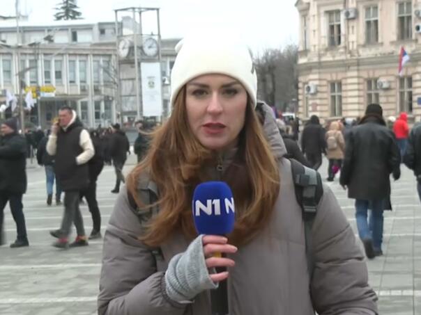 Vučićeve pristalice prijetile reporterki N1: 'Jedva čekaju da nas sve pobiju'