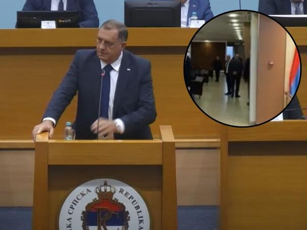 Vukanović izbačen iz Skupštine nakon što je Dodik pomenuo Crnatkovu pokojnu suprugu