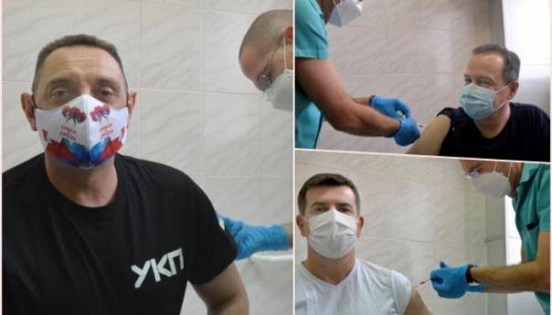 Vulin, Dačić i Đerlek primili rusku vakcinu Sputnjik V