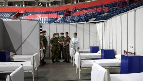 Vulin: Vojska pripremila Štark arenu po naređenju Vučića