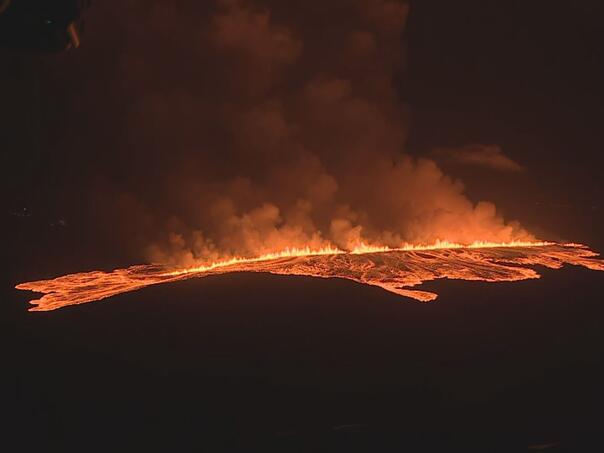 Vulkan na Islandu eruptirao četvrti put od decembra