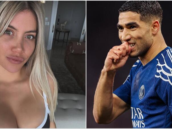 Wanda viđena s Hakimijem nakon razvoda od Icardija