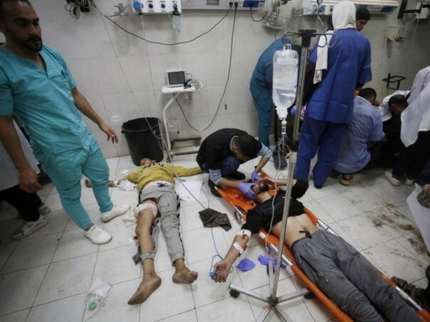 WHO: Hitni odjel u bolnici u Gazi je 'kupka krvi'