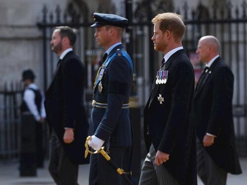 William i Harry na sahrani rođaka Lady Di, nisu razgovarali