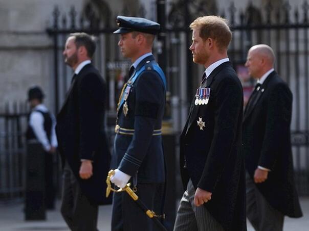 William i Harry na sahrani rođaka Lady Di, nisu razgovarali