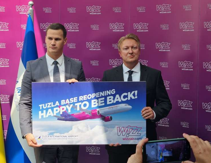 Wizz Air vraća bazu u Tuzlu: Dva aviona, devet linija i 500.000 novih putnika