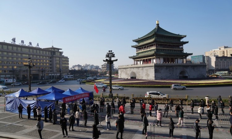 Xi'an proširuje Covid restrikcije, postavljeno 4.400 mjesta za testiranje