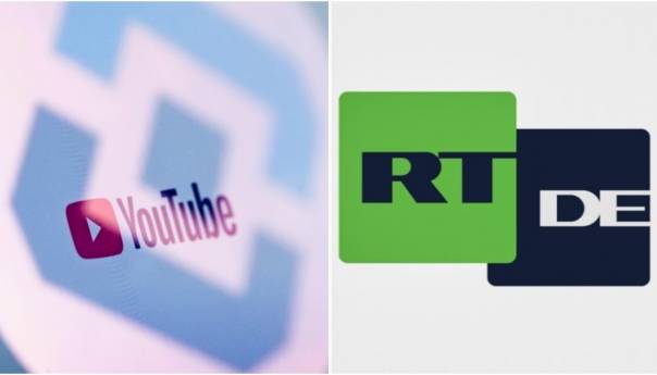 YouTube blokirao i uklonio njemačke kanale ruskog RT-a