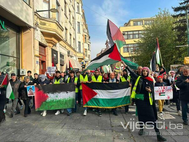 Za danas u Sarajevu najavljen novi skup podrške narodu Palestine