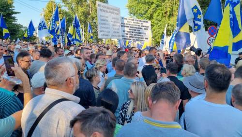 Za danas zakazani novi protesti pred OHR-om