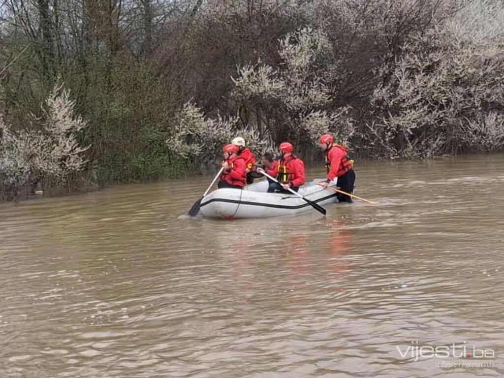 Za danas završena potraga za nestalim u rijeci Jali, sutra nastavak