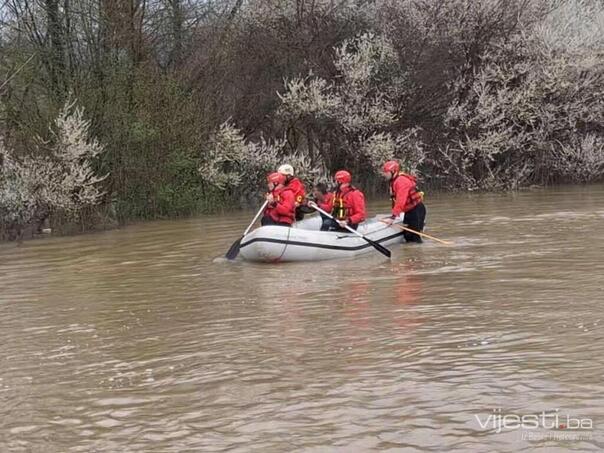 Za danas završena potraga za nestalim u rijeci Jali, sutra nastavak