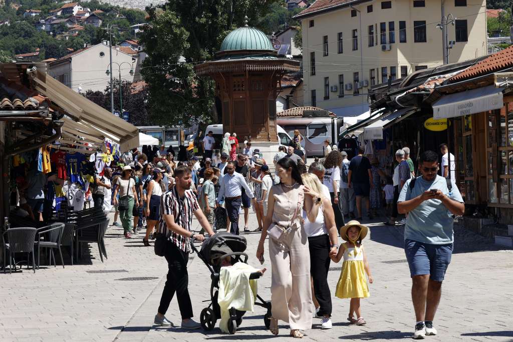 Za pet mjeseci u BiH boravilo više od 650 hiljada turista