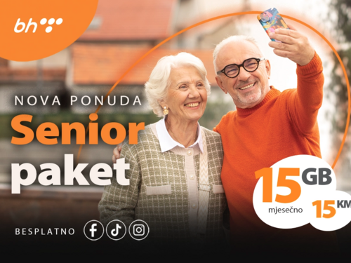 Za vas koji zaslužujete više: Otkrijte novi Senior paket BH Telecoma