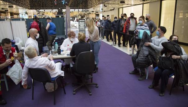 Za vikend punkt za vakcinaciju u Sarajevo City Centru