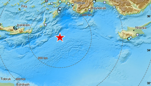 Zabilježen snažan potres kod ostrva Karpatos u Grčkoj