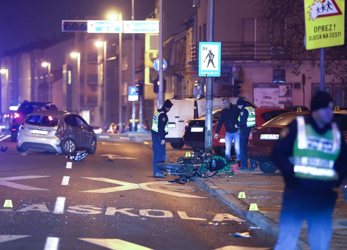 Zagreb: Motociklista poginuo u teškoj saobraćajnoj nesreći