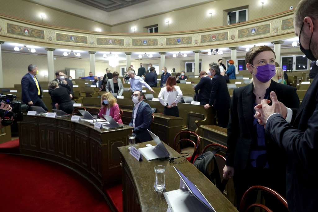 Zagreb: Skupštinske zastupnike uznemirila sirena