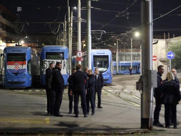 Zagreb stao: Štrajk ZET-a blokirao tramvaje i autobuse, građani se snalaze kako znaju