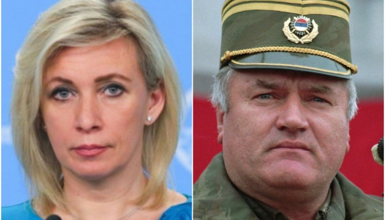 Zaharova traži da se ratni zločinac Ratko Mladić oslobodi