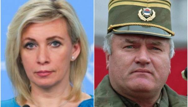 Zaharova traži da se ratni zločinac Ratko Mladić oslobodi
