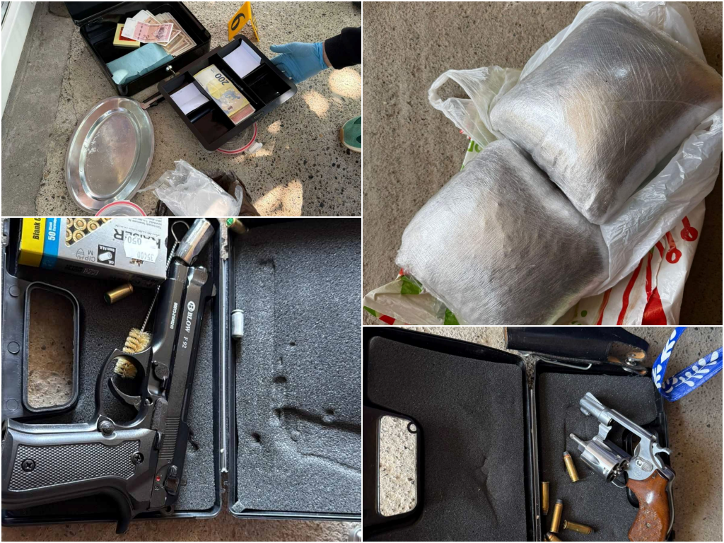 Zajednička policijska akcija u Modrići: Pronađena droga, oružje i novac