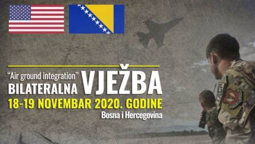 Zajednička vojna vježba Oružanih snaga BiH i SAD-a