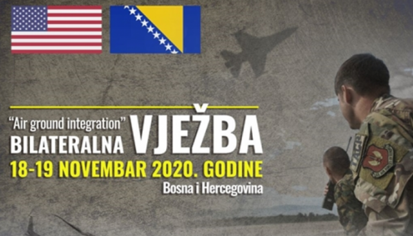 Zajednička vojna vježba OSBiH i SAD u Glamoču i na Manjači