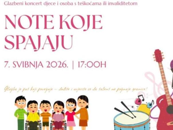 Zakazan koncert djece i osoba s teškoćama ili invaliditetom