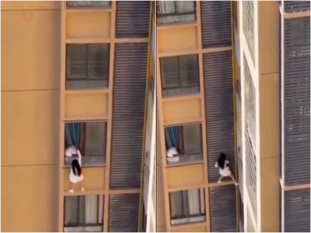 Zamalo otkrivena afera: Ljubavnica pobjegla kroz prozor na 10. spratu