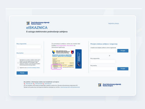 Moguća zamjena isteklih elektronskih zdravstvenih legitimacija online