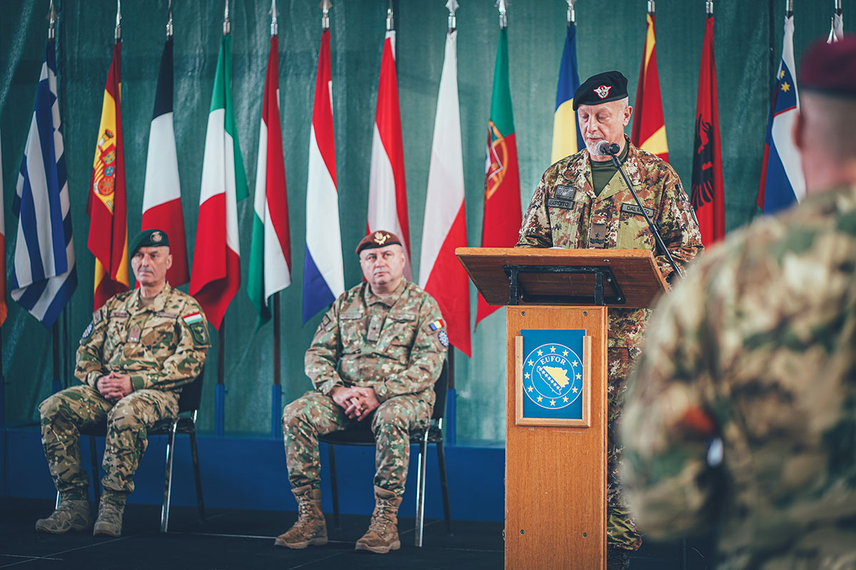 Zamjenik komandanta EUFOR-a, brigadni general Lorenzo Dal Maso preuzeo dužnost