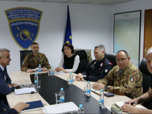 Zamjenik komandanta EUFOR-a posjetio Direkciju za koordinaciju policijskih tijela BiH