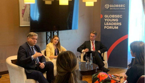 Zamjenik MVP BiH Josip Brkić sudjeluje na GLOBSEC Bratislava Forumu 2022.