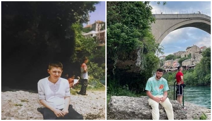 Zanimljiva fotografija Nurkića iz Mostara: Život i san koji nisam sanjao