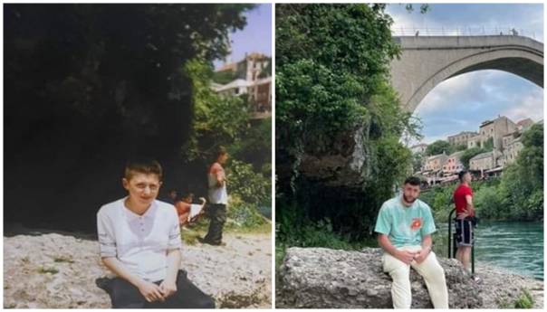 Zanimljiva fotografija Nurkića iz Mostara: Život i san koji nisam sanjao