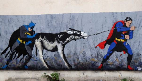 Zanimljivi murali i grafiti uljepšali javni prostor Mostara