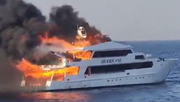 Zapalila se jahta na kojoj je bilo 26 ljudi: Tri osobe nestale
