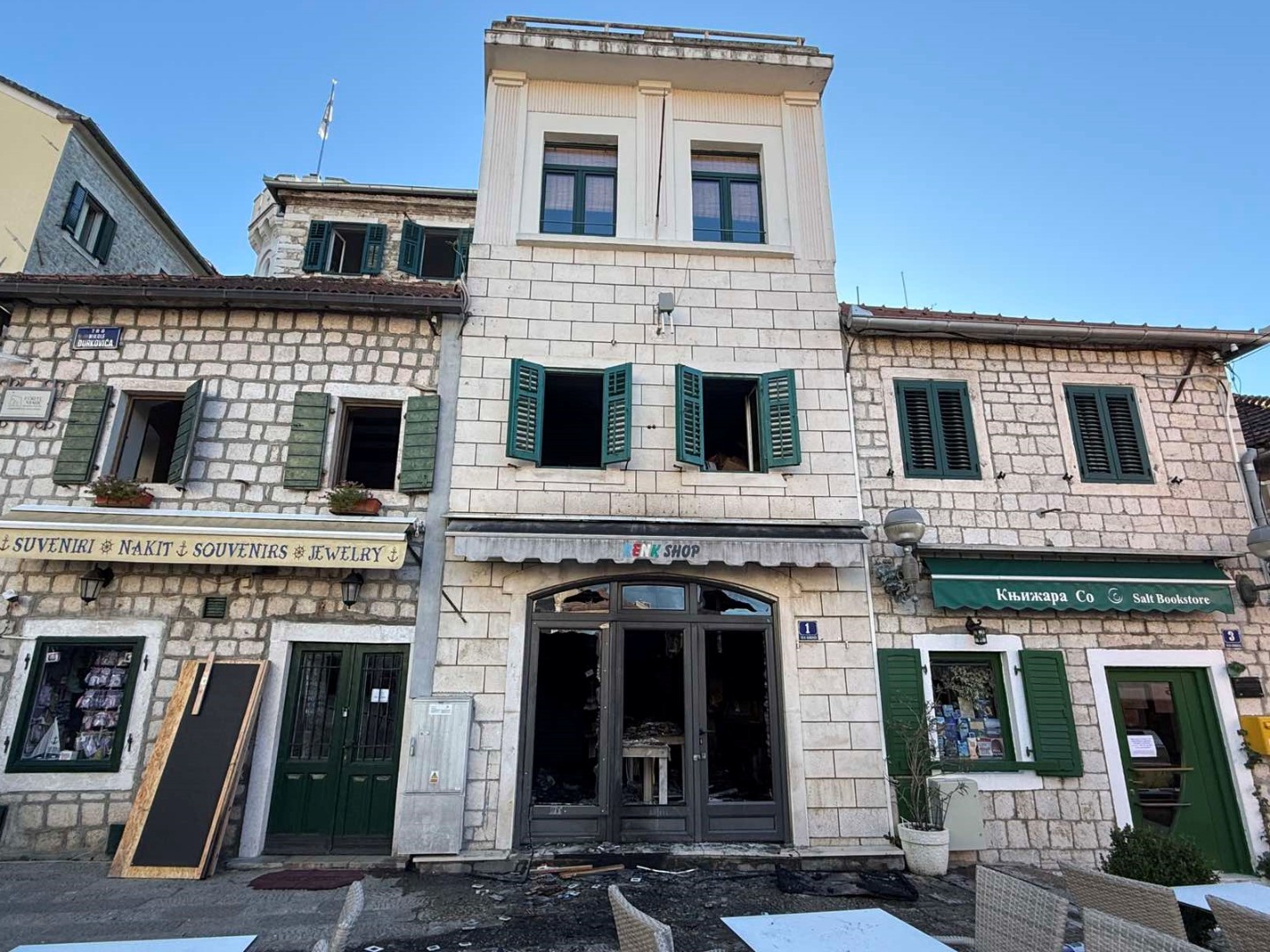 Zapaljena radnja turskog državljanina u Herceg Novom