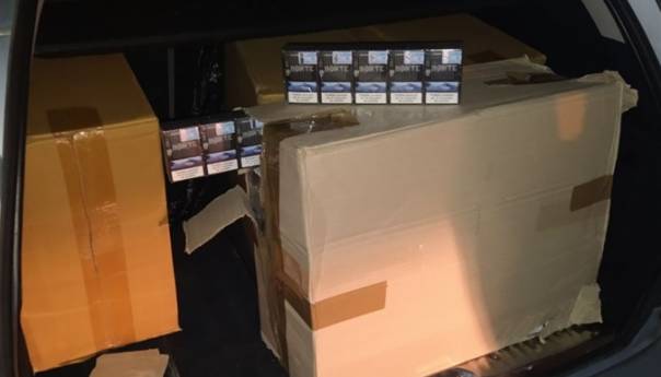 Zaplijenjene cigarete vrijedne oko 20.000 KM