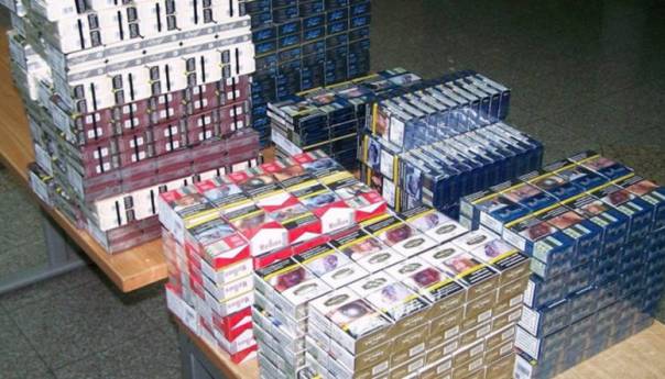Zaplijenjeno 23.000 kutija cigareta