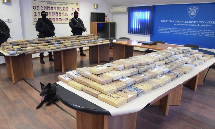 Zapljena 575 kg kokaina u Pločama među najvećima u hrvatskoj istoriji